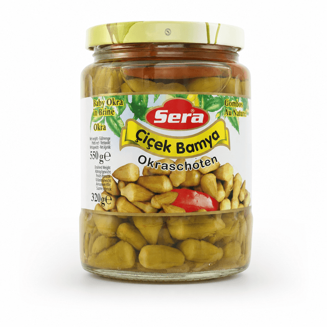Bamieh Verte Zéro Bocal 550g